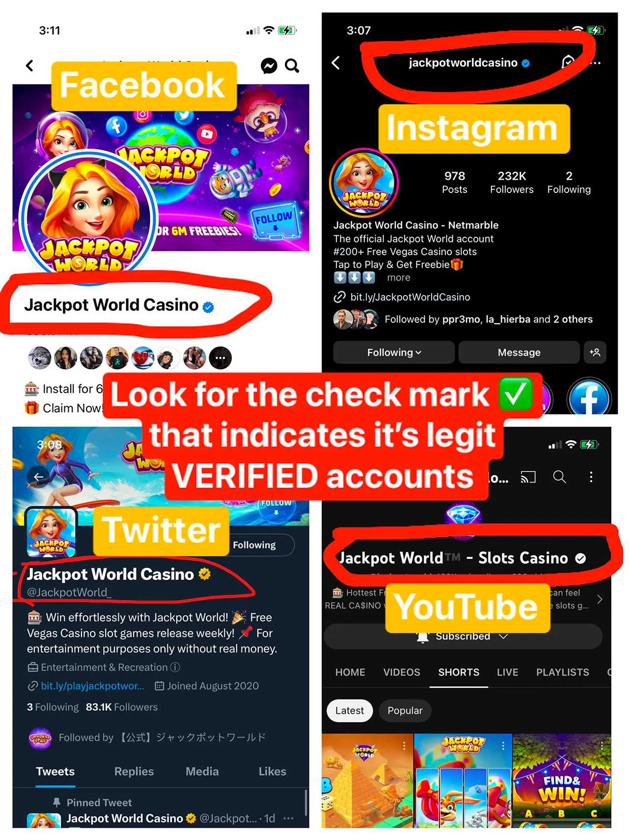 legit verified accounts