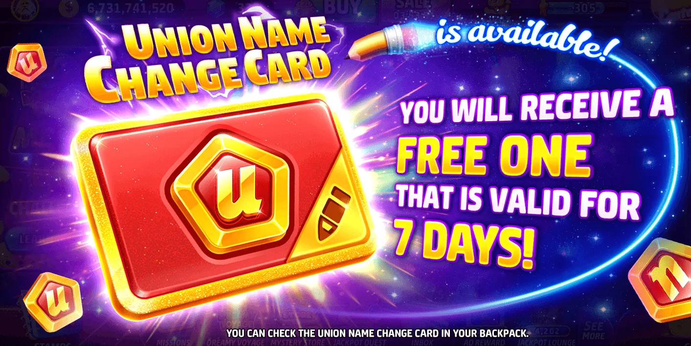 Change Your Union Name for Free